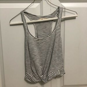 Hollister Striped Crop Top